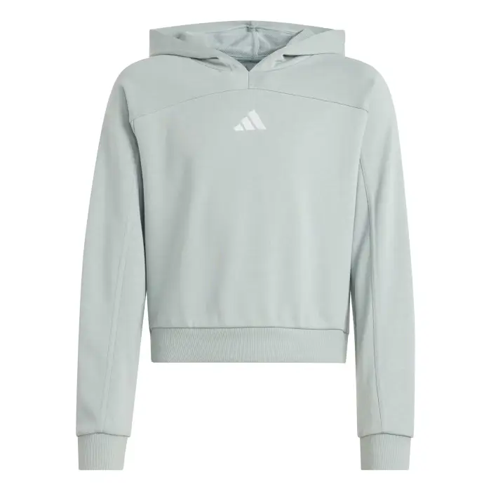 Adidas Felpa da bambina con cappuccio Holiday Glam Vert
