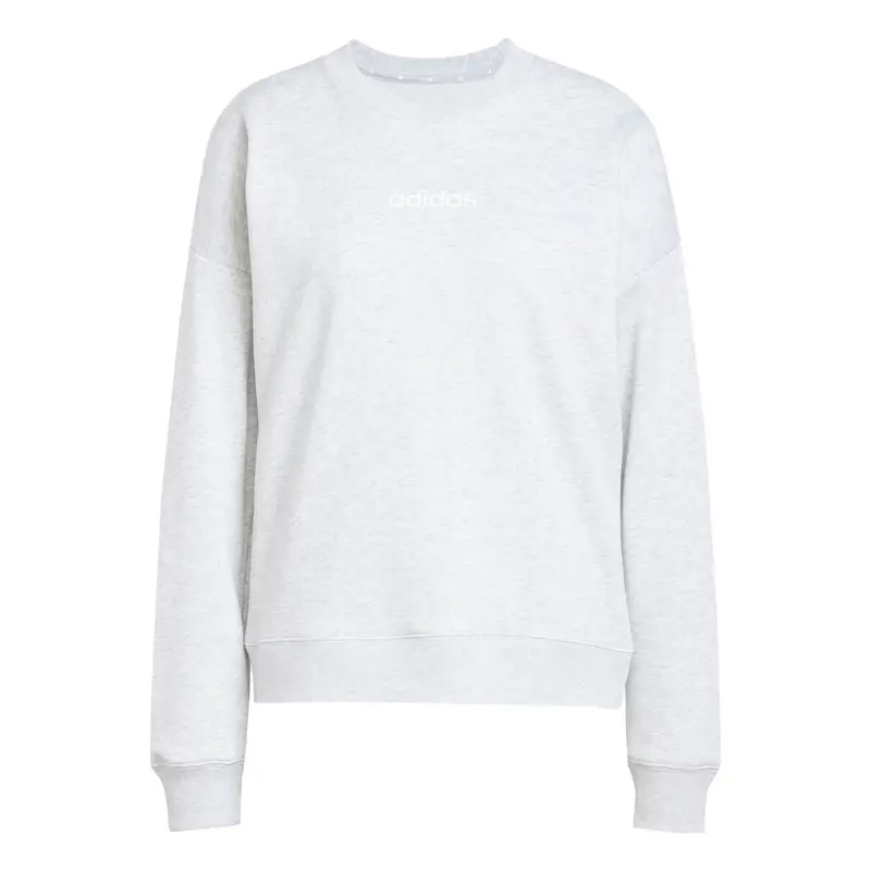 Adidas Felpa da donna Essentials Linear Blanc