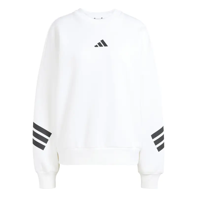 Adidas Felpa da donna Future Icons 3-Stripes Blanc