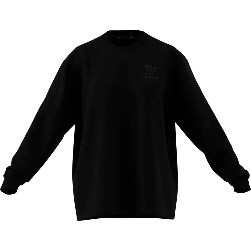 Adidas Felpa da donna Studio GFX 3-Stripes Noir