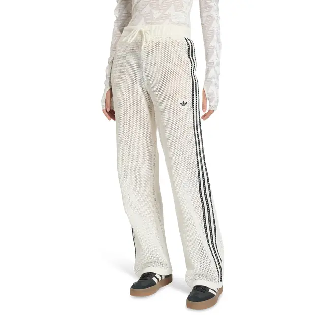 Adidas Firebird Donna - Pantaloni Bianco - Mesh White