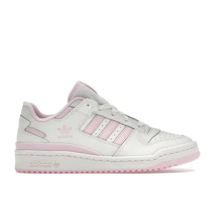 Forum Low CL Bianco Rosa Chiaro Sneakers da Donna Bianco Nuvola IH7914