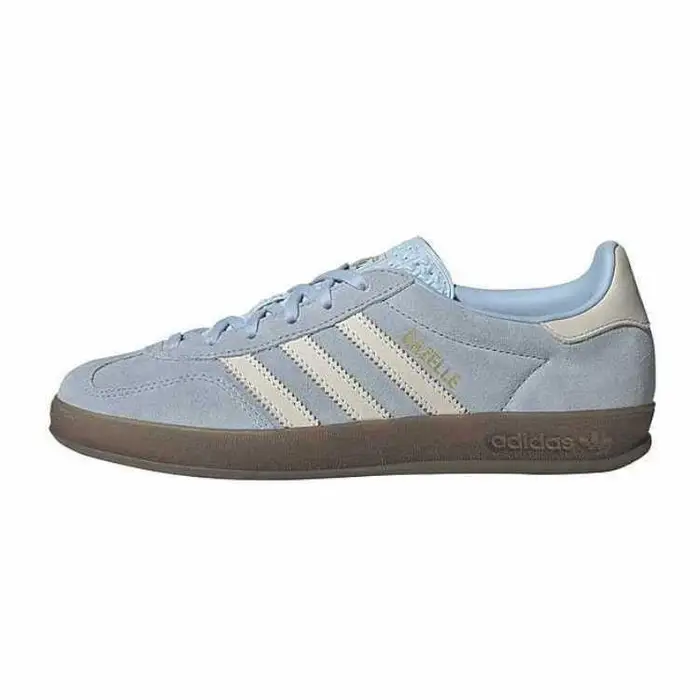 Gazelle Indoor Clear Sky Gum Sneakers Donna Blu Bianco Sporco JI2717 42⅔