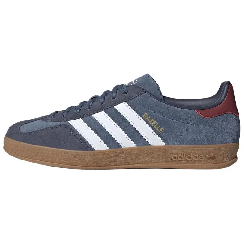 Adidas Gazelle Indoor Preloved Ink Sneakers da Uomo Blu Bianco Nuvola Blu Ombra JI3522 47⅓