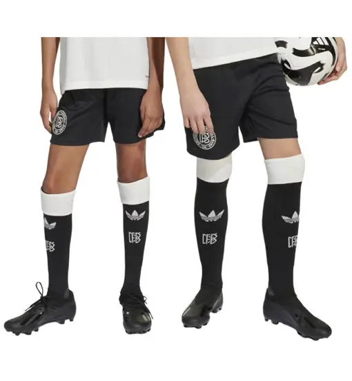 adidas Germany 125 Anniversary Y - pantaloni calcio - bambino Black