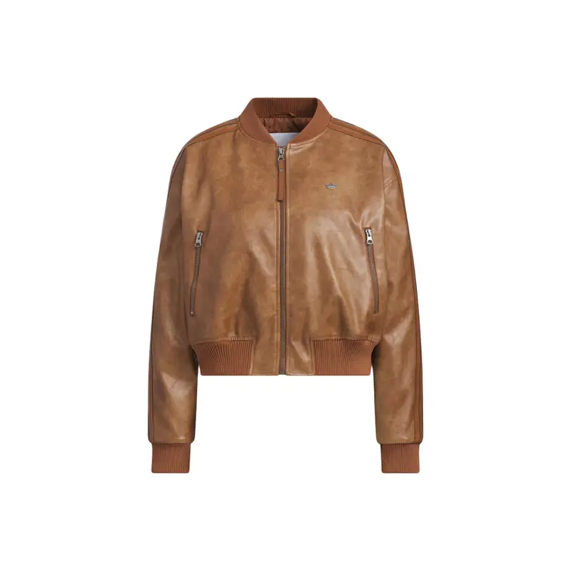 Adidas Giacca Originals FW25 Imbottitura PU Logo del Marchio Tre Strisce Retro Calda Sport Maniche Lunghe Giacca Donna KC2655 2XS