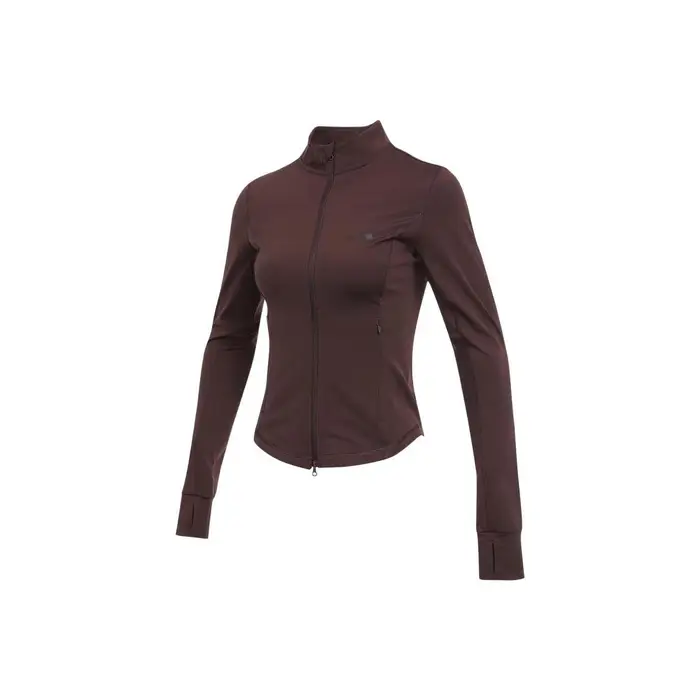 Giacca Adidas Slim in Maglia Collo Alto Logo Cerniera Manica Lunga Giacca Donna KF2669 XS