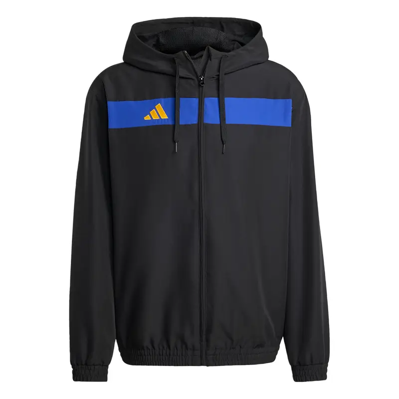 Adidas Giacca con cappuccio Tiro25 Essentials Noir