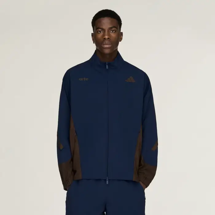 Adidas Giacca da allenamento x arte antwerp Z N E Material Mix Full-Zip Collegiate Navy