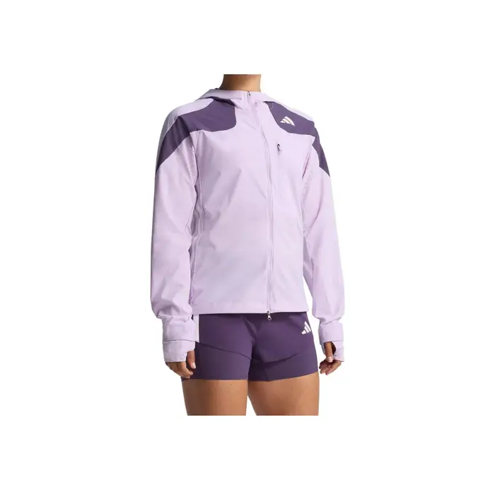 Giacca da corsa Adidas Adizero Comoda, Delicata sulla Pelle, Antivento Donna Giacche JV7180 2XL