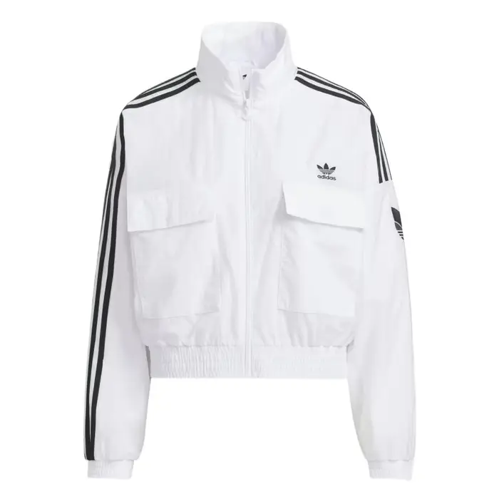 Giacca da Donna Adidas Originals a Manica Lunga Comoda Traspirante Monocolore a Strisce Giacche KG8513 XL
