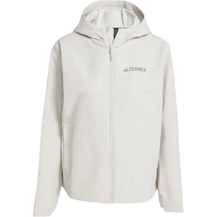 Giacca da donna Adidas Terrex Multi Softshell per esterni, traspirante, calda, con cappuccio, manica lunga, giacche JV6235 M