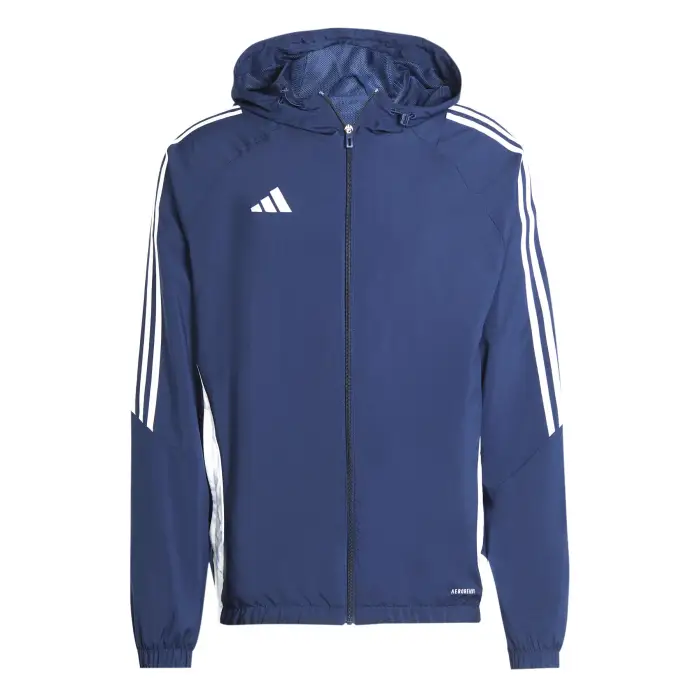Giacca impermeabile Adidas Tiro 24 Bleu