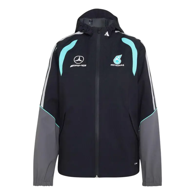 Adidas Giacca impermeabile donna Mercedes AMG Petronas Formula 1 Noir