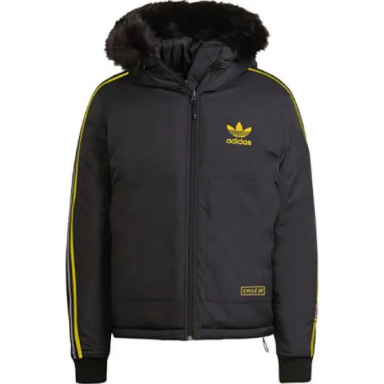 Adidas Giacca in Cotone Full Zip Originals Chile 20 Uomo Giacca Nera H65543