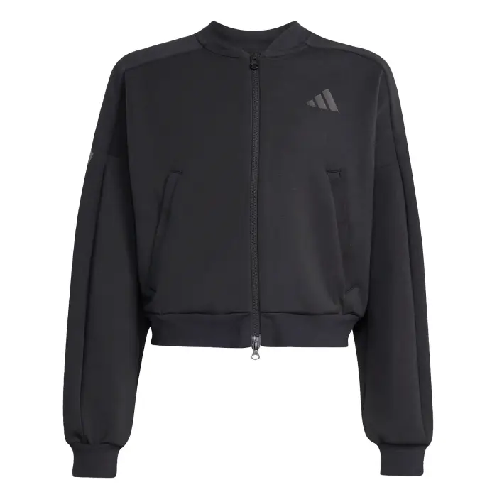 Adidas Giacca sportiva da bambina Future Icons 3-Stripes Noir