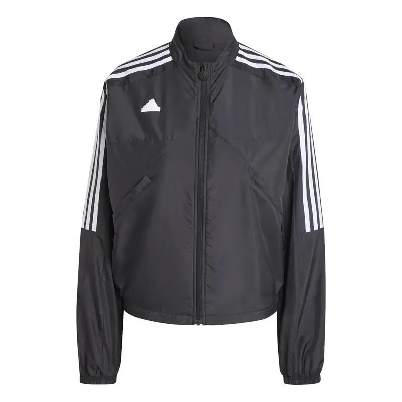 Adidas Giacca sportiva da donna in in tessuto Tiro Cut 3-Stripes Noir