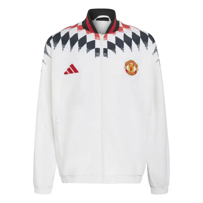 Adidas Giacca sportiva per bambini Manchester United Stadium 2026/27 Blanc