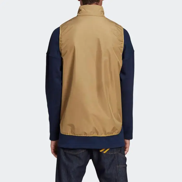 Gilet gonfiabile adidas x Human Made Kaki Uomo Capispalla Beige GM4184 M miniatura 3
