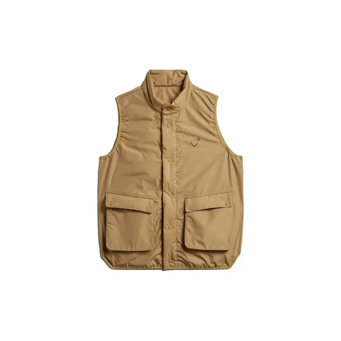 Gilet gonfiabile adidas x Human Made Kaki Uomo Capispalla Beige GM4184 M