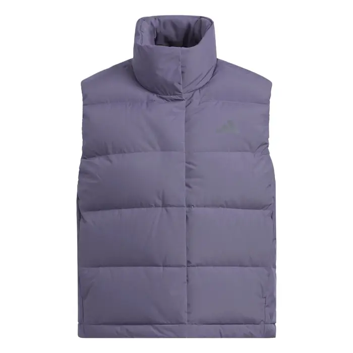 Gilet Imbottito Piumino Adidas Helionic Relaxed Resistente all Acqua Antivento Caldo Ampio Collo Alto 600 Fill Zip Donna gilet KQ5534 M