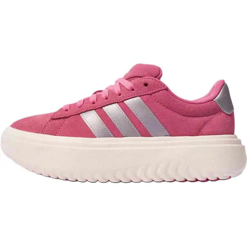 Adidas Grand Court Platform Scarpe da Tennis Basse Comode Morbide Sneakers da Donna Rosa KI5138 36⅔