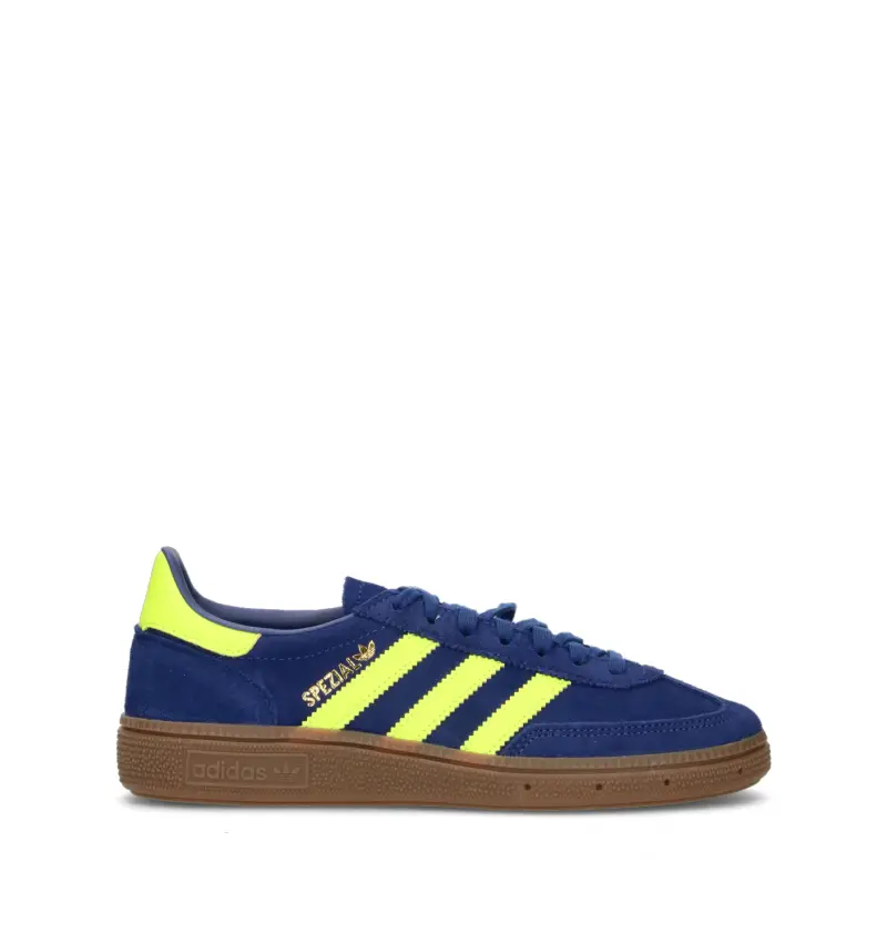 ADIDAS HANDBALL SPEZIAL J Sneaker ragazzo blu/gialla in suede Vario