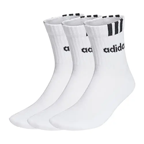 adidas HT3437 C 3S LIN 3P Calzini white/black KXXL