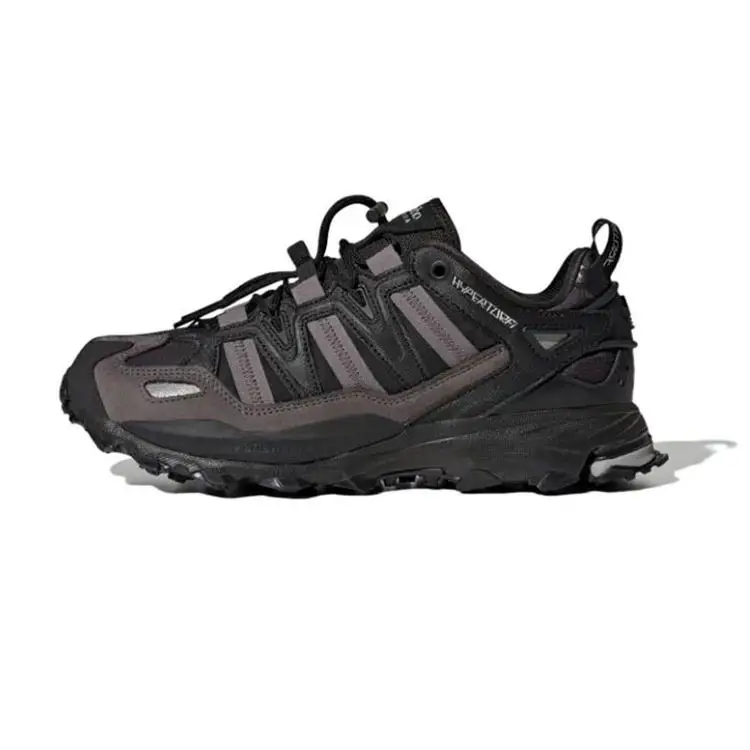 Adidas Hyperturf Nero Grigio Chiaro Sneakers Unisex Nero Core Argento Metallizzato GX2022 41⅓