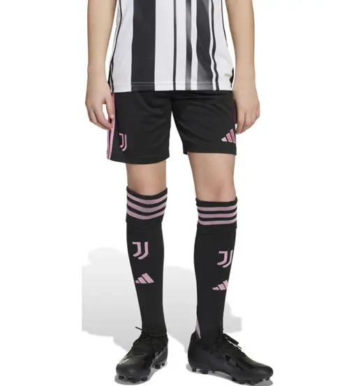 adidas Juventus Home 25/26 Jr - pantaloni calcio - ragazzo Black
