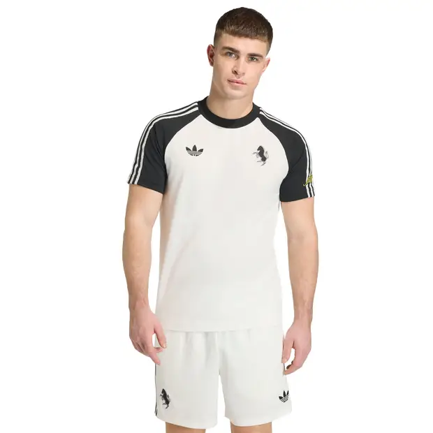 Adidas Juventus Uomo - Magliette Bianco - di cotone White