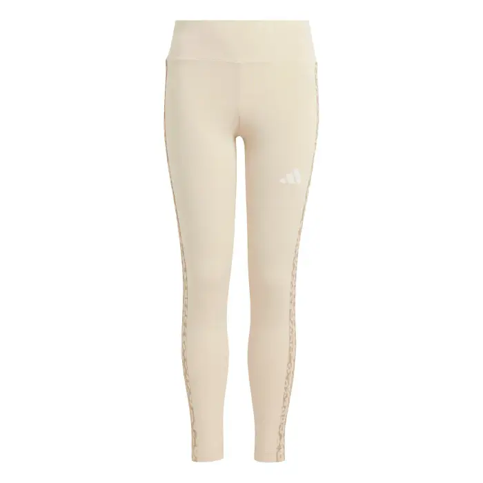 Adidas Leggings da bambina Seasonals Animal Beige