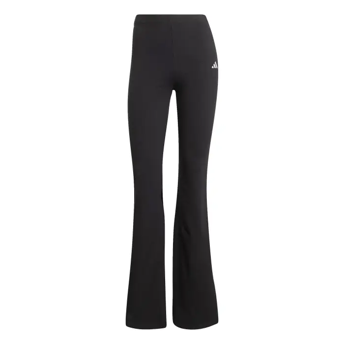 Leggings svasati da donna adidas Essentials Small Logo Noir