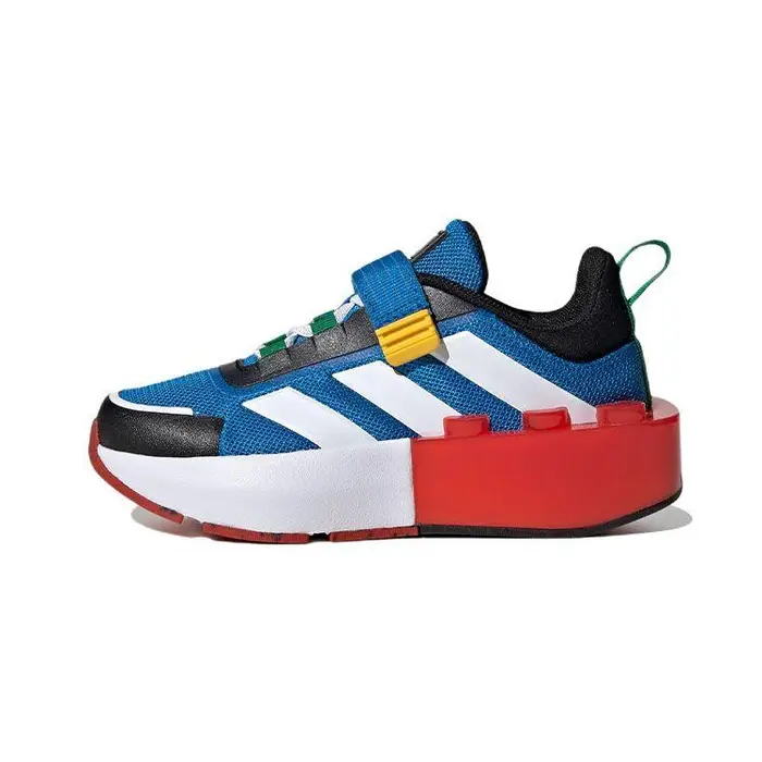 LEGO x adidas Tech Runner EL Bambino Bianco Blu Shock Scarpe da Ginnastica per Bambini Bianco Nuvola Bianco Meraviglia HP5879 36⅔