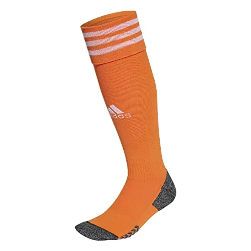 adidas Linear Crew Cushioned Socks 3 Pairs Calzini, Orange/White, 37-40 Unisex - Adulto