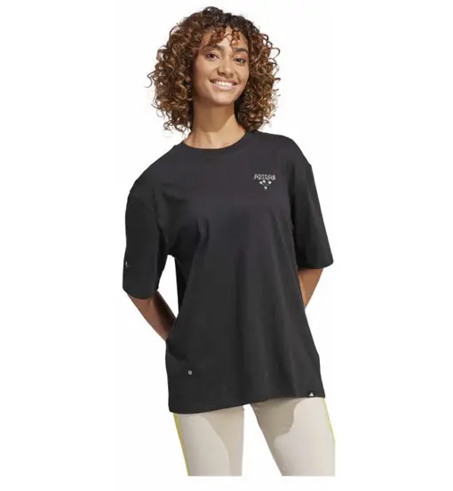 Adidas T-shirt Donna Nero 4295741