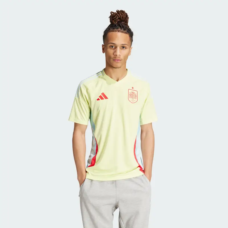 Maglia Away 24 Spain | Adidas Giallo lime