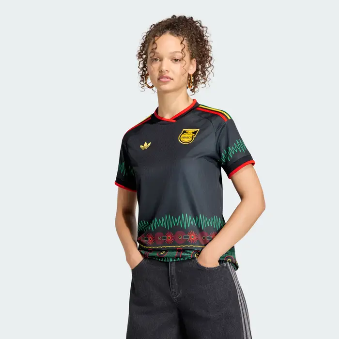 Maglia Away Giamaica 26 x Bob Marley Black