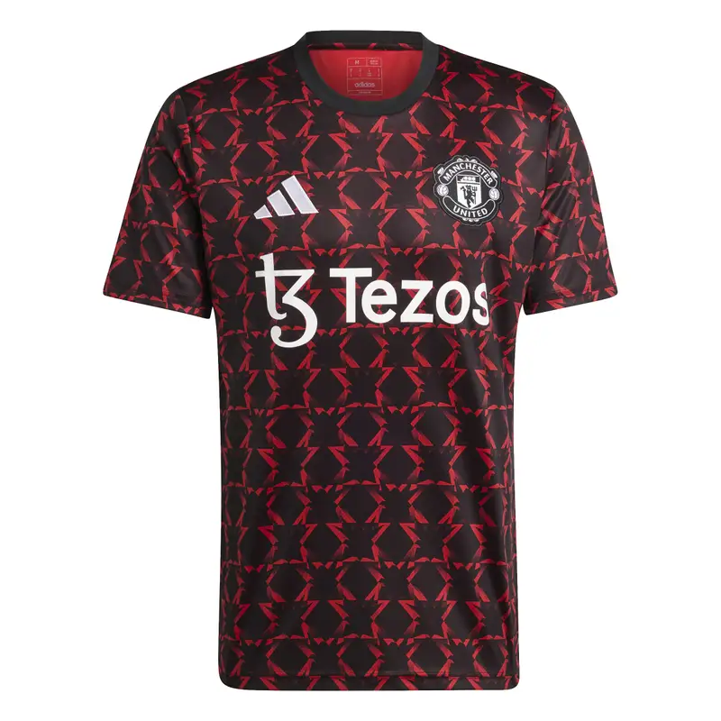 Adidas Maglia da allenamento Manchester United 2024/25 Noir