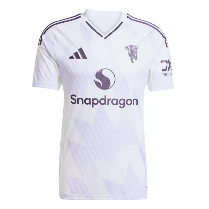 Maglia da Calcio Adidas Aeroready Manchester United 25/26 Trasferta Versione Fan Vestibilità Slim Girocollo Manica Corta Uomo JI7423 S