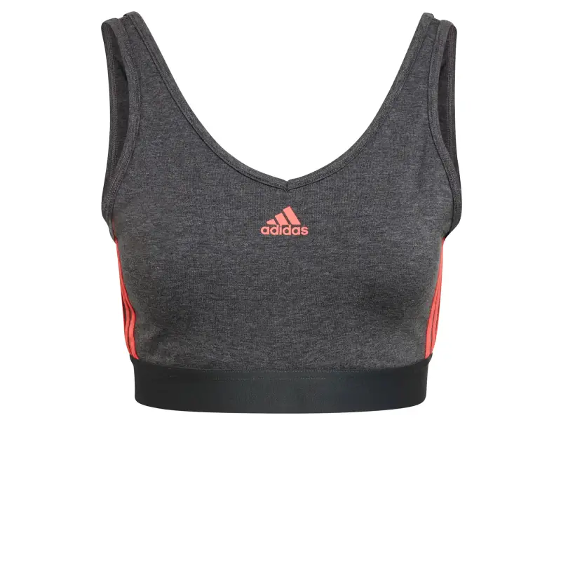 Adidas Maglia da donna Crop top Essentials 3-Stripes