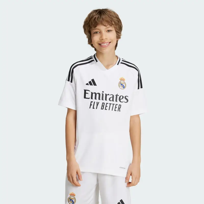 Maglia Home 24/25 Junior Real Madrid | Adidas Bianco