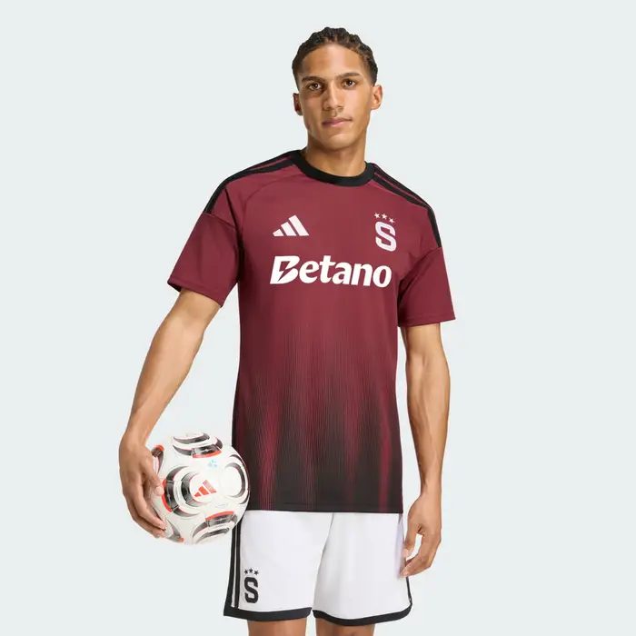 Adidas Maglia Home AC Sparta Praha 26/27 Noble Maroon