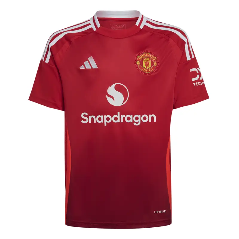 Adidas Maglia Home per bambini Manchester United 2024/25 Rouge