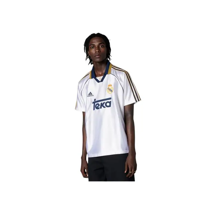 Maglia Home Real Madrid 99/00 Bianca Uomo Top JJ3801 XS