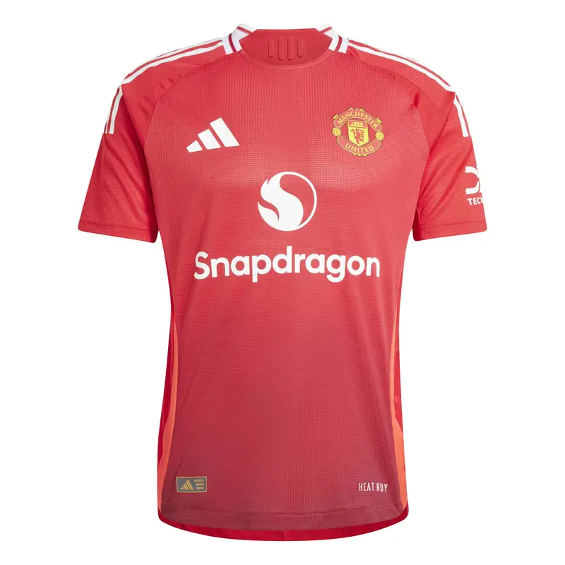 Adidas Maglia Home Ufficiale Manchester United 2024/25 Rouge