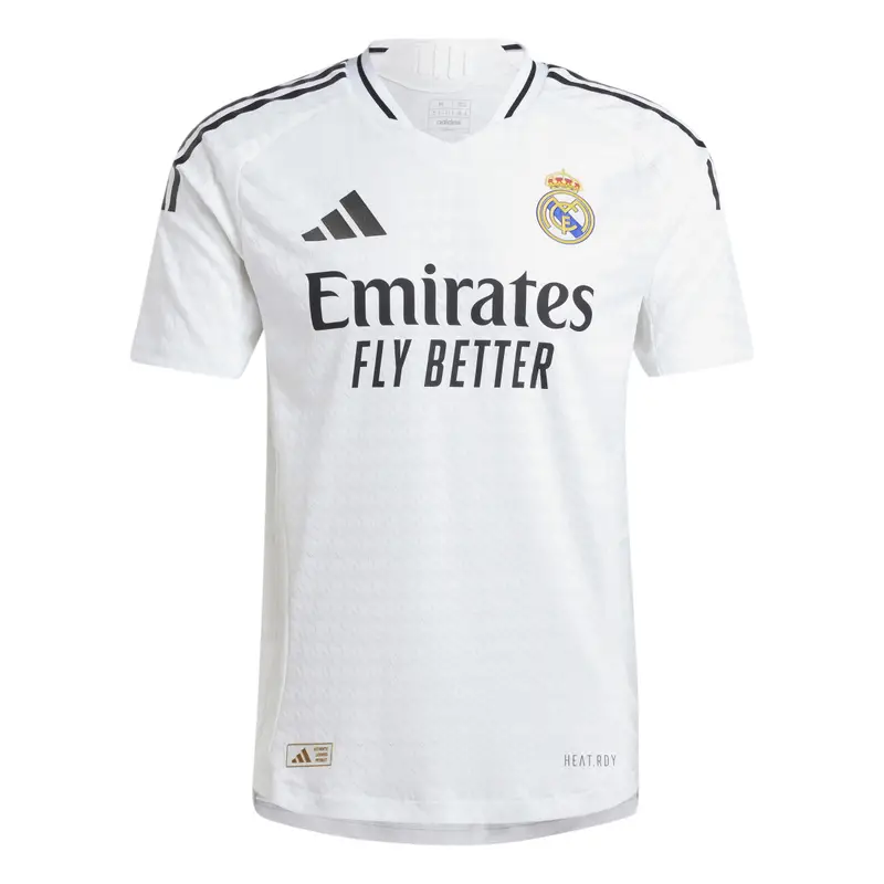 Adidas Maglia Home Ufficiale Real Madrid 2024/25 Blanc