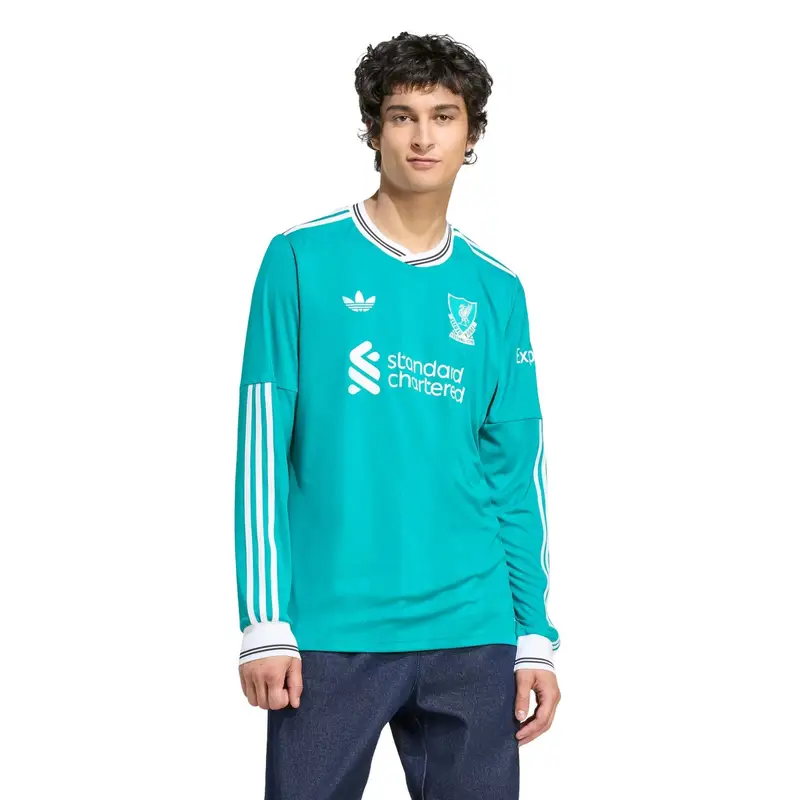 Adidas Maglia Third a maniche lunghe Liverpool FC 2025/26 Vert