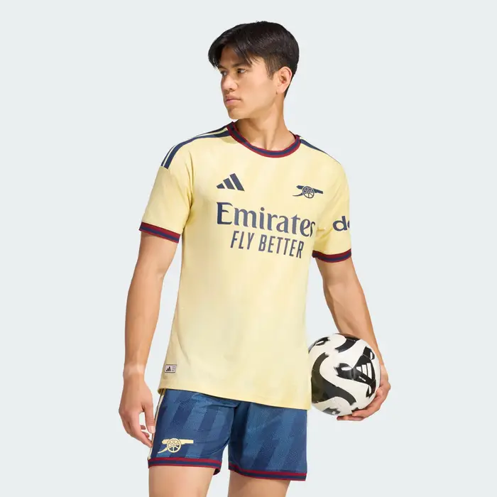 Adidas Maglia Third Authentic 26/27 Arsenal FC Almost Yellow