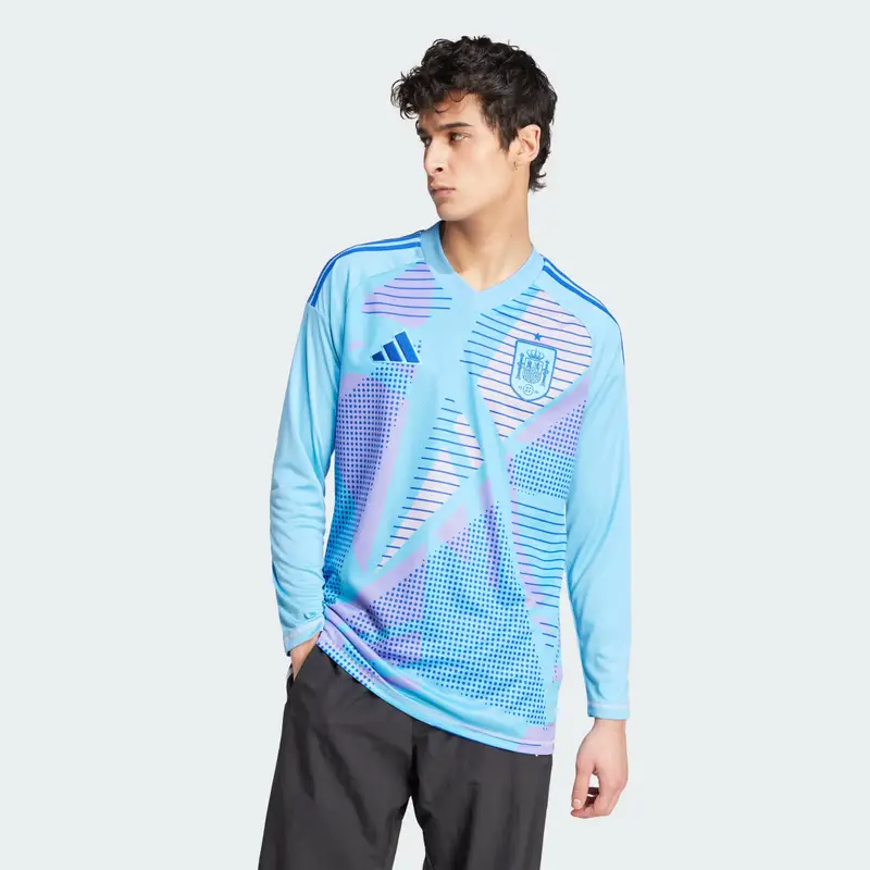 Adidas Maglia Tiro 24 Goalkeeper Spain Semi Blue Burst